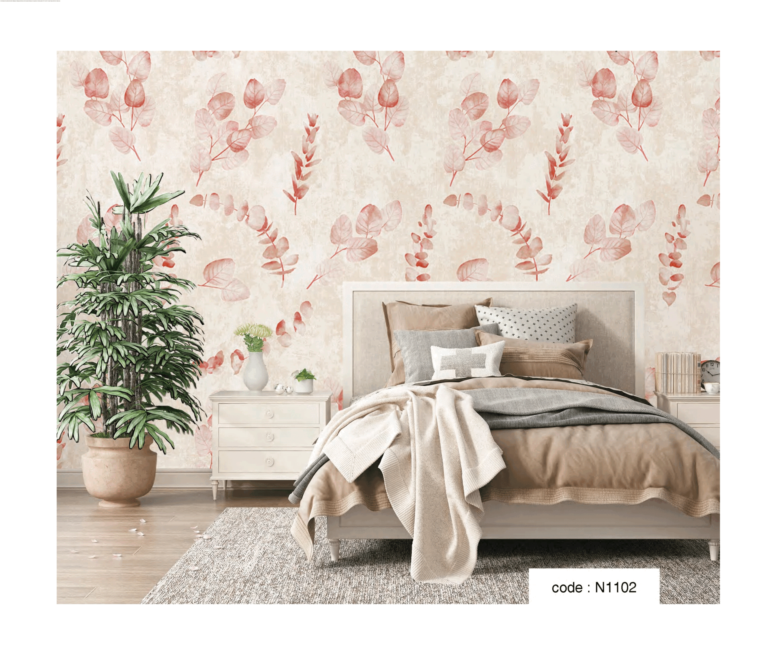 Wallpaper 0.53m x 9.5m (Design-N1102)