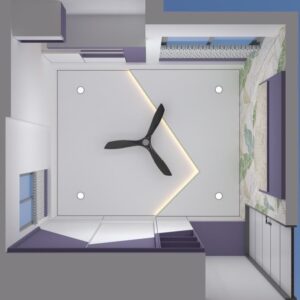 Gypsum False Ceiling Designing (FST-2310)