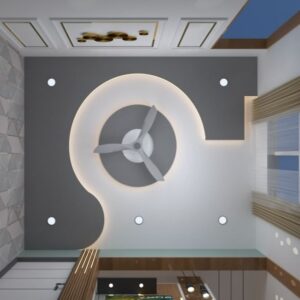 Gypsum False Ceiling Designing (FST-2231)