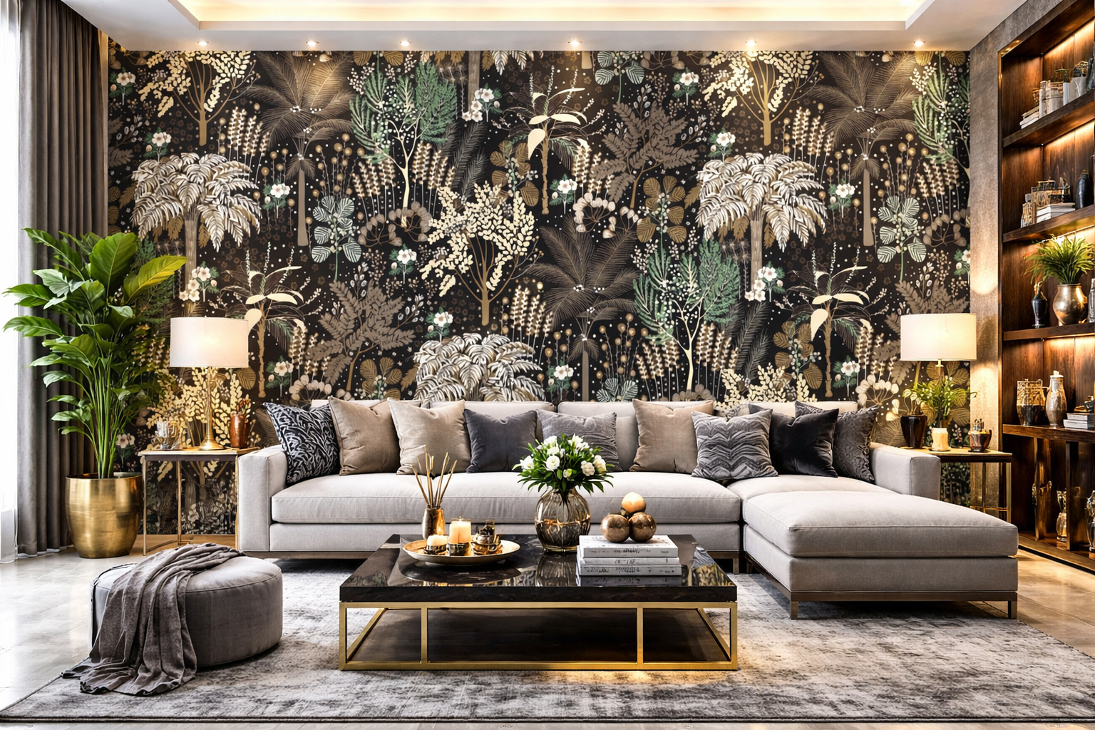 Wallpaper 0.53m x 9.5m (Design-EW78602)