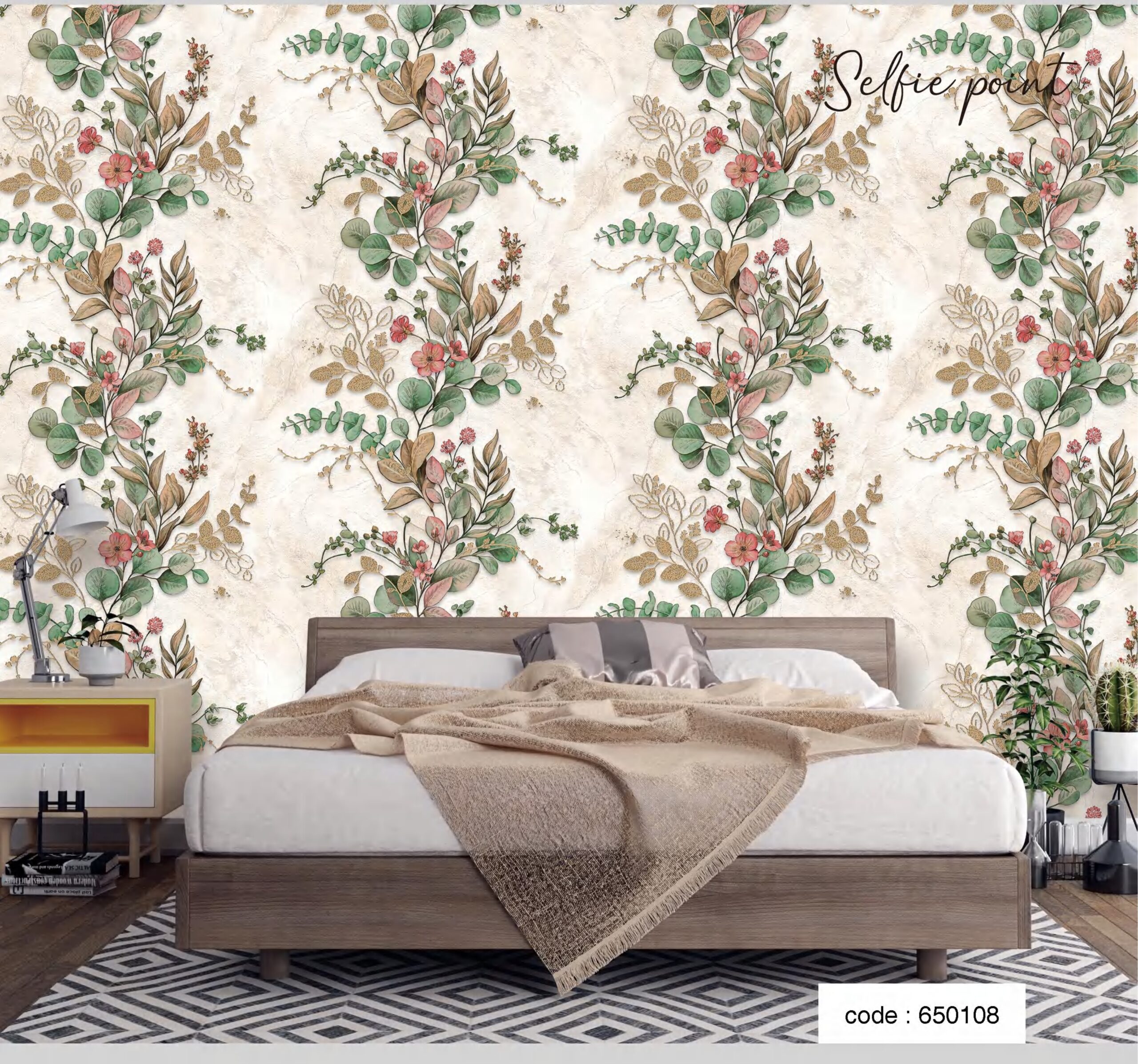 Wallpaper 0.53m x 9.5m (Design-650108)