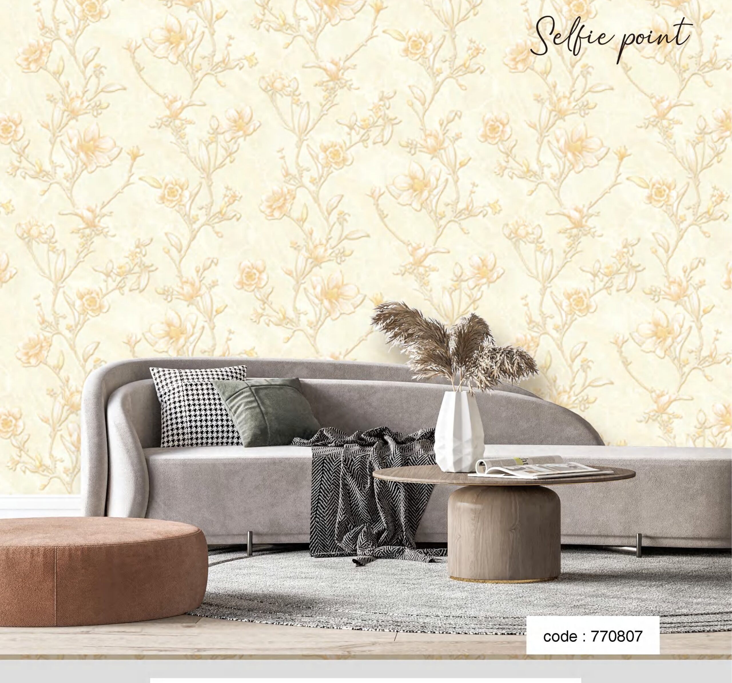 Wallpaper 0.53m x 9.5m (Design-770807)