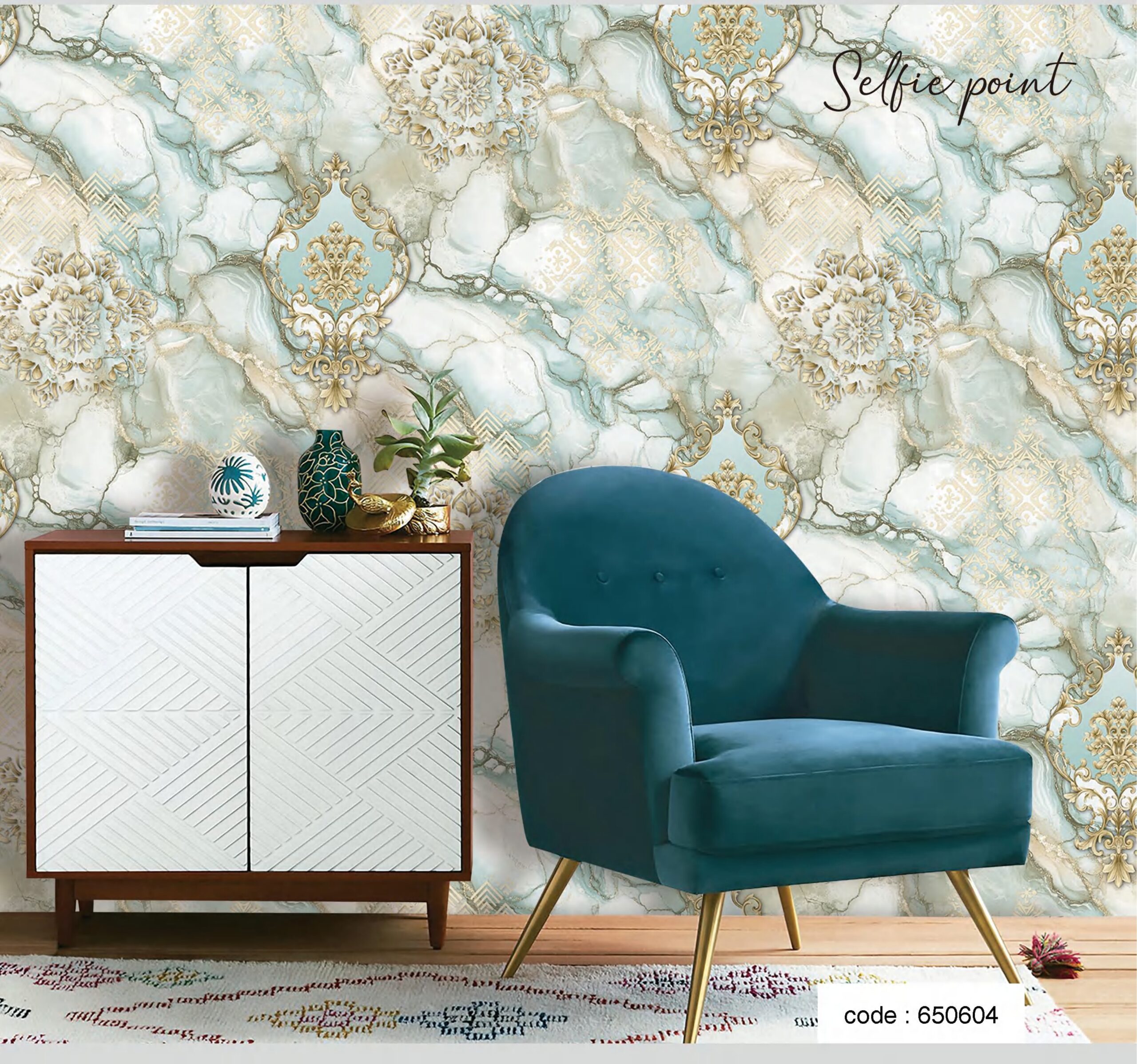 Wallpaper 0.53m x 9.5m (Design-650604)