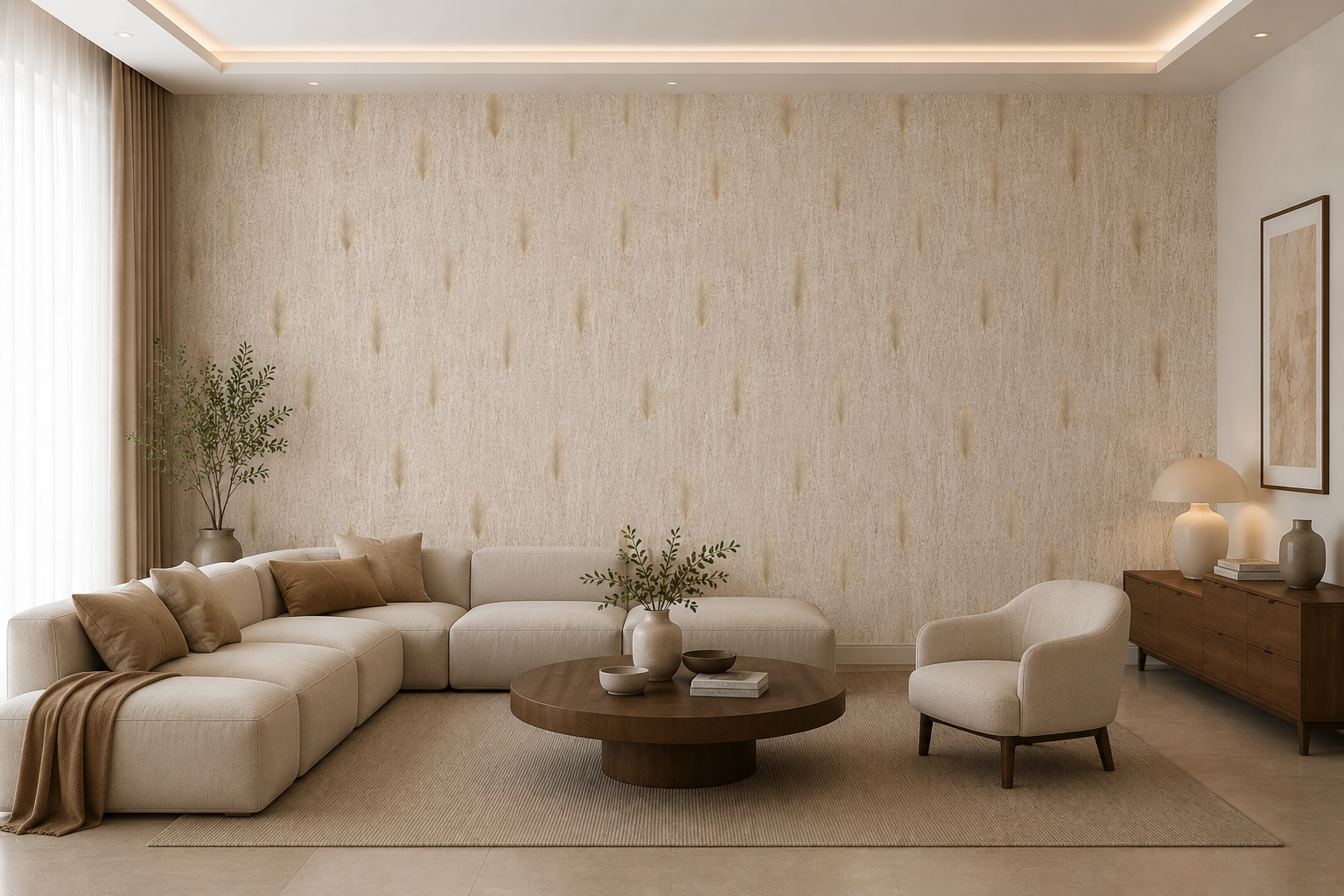 Wallpaper 0.53m x 9.5m (Design-7761)