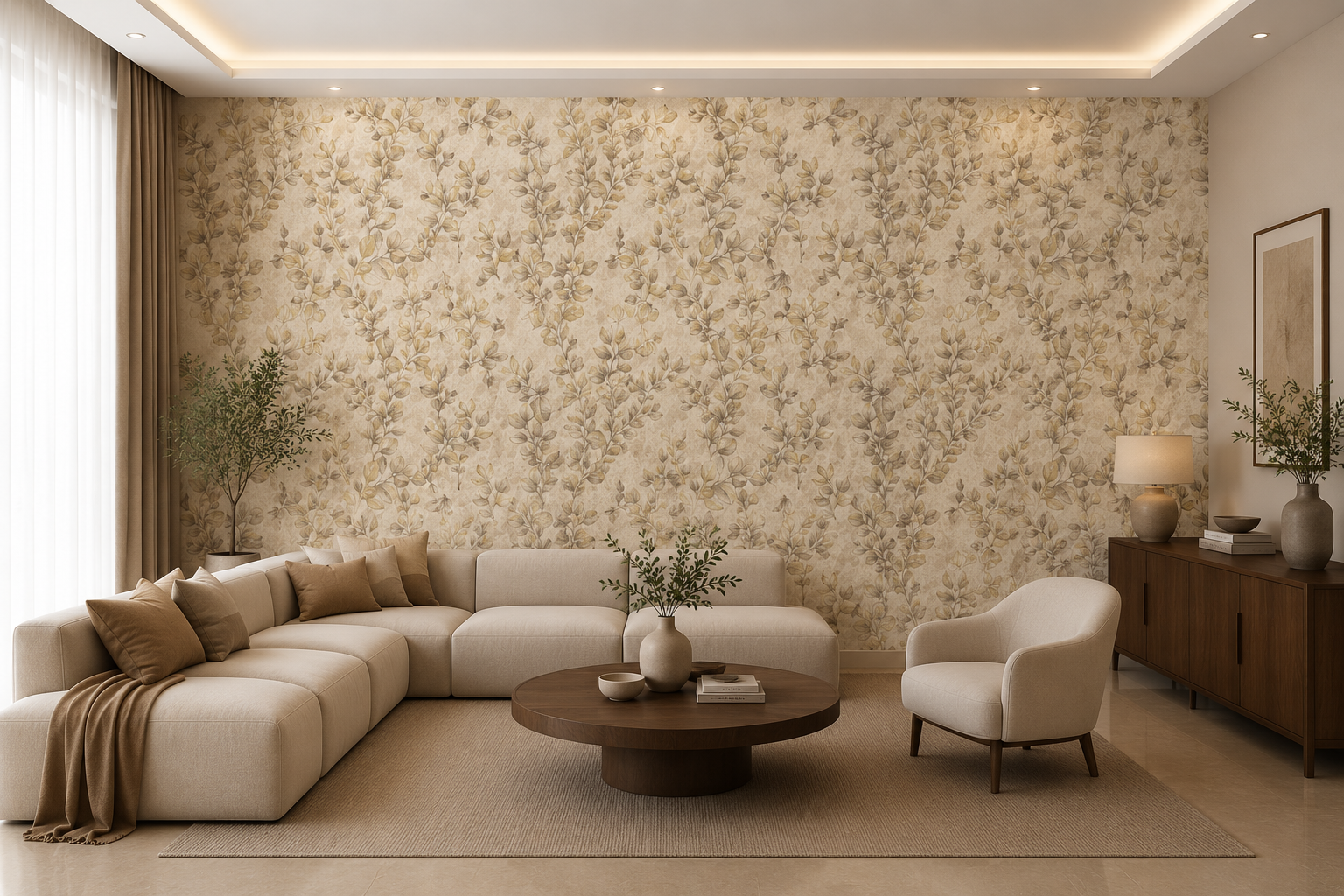 Wallpaper 0.53m x 9.5m (Design-7764)