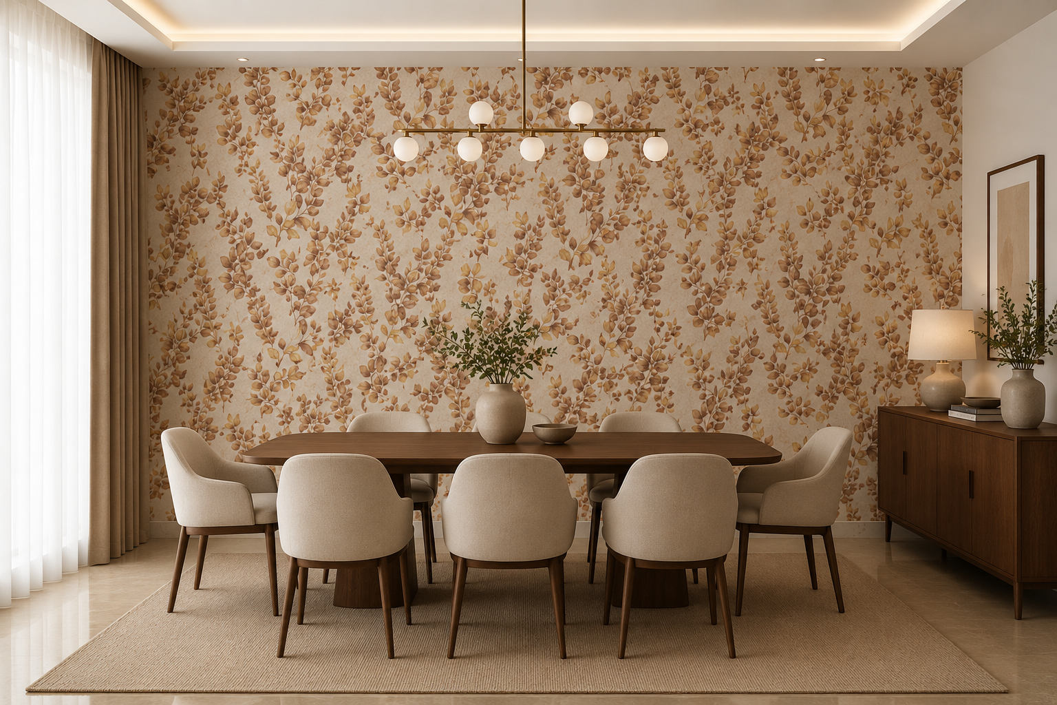 Wallpaper 0.53m x 9.5m (Design-7765)