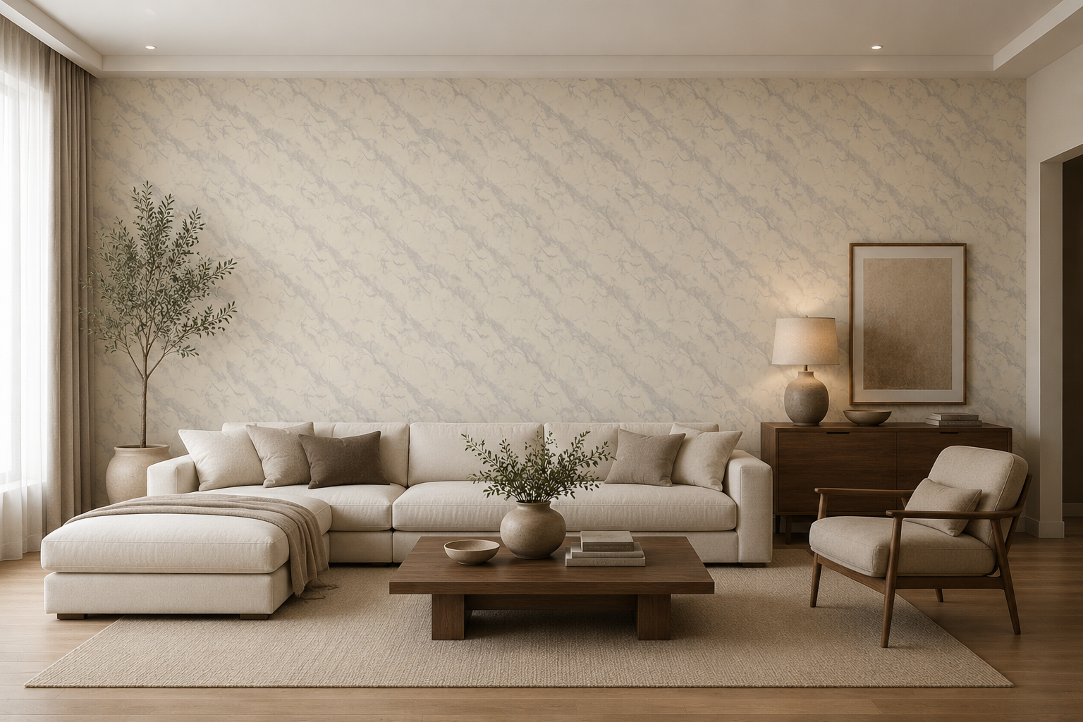 Wallpaper 0.53m x 9.5m (Design-7768)