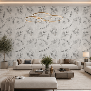 Wallpaper for Living Room & Bedroom Modern PVC Waterproof Wallpaper Roll Luxury Wall Decor  for Home Wallpaper (53cm x 950cm) or (0.53m x 9.5m) (Design - F89011)